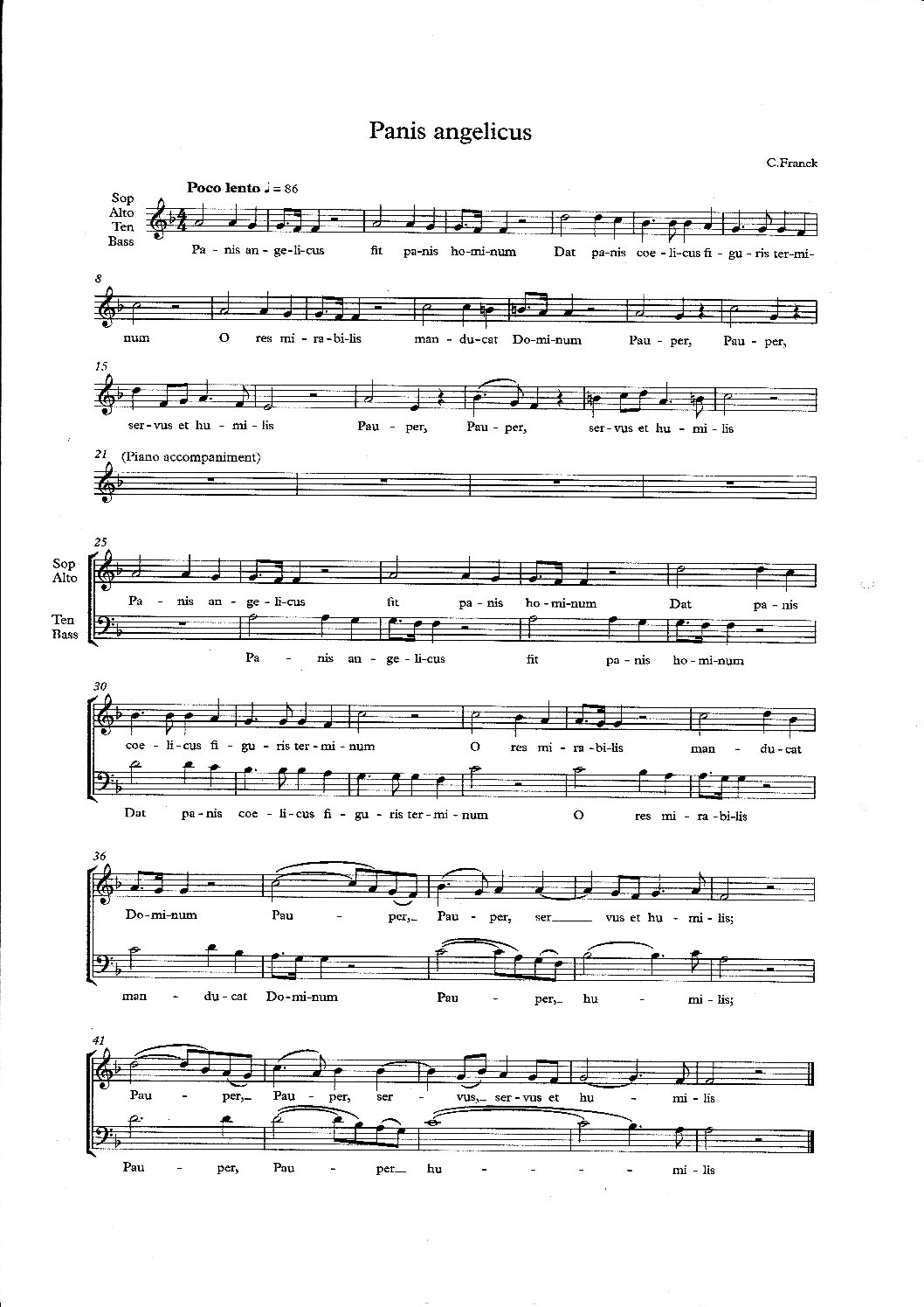 Panis Angelicus