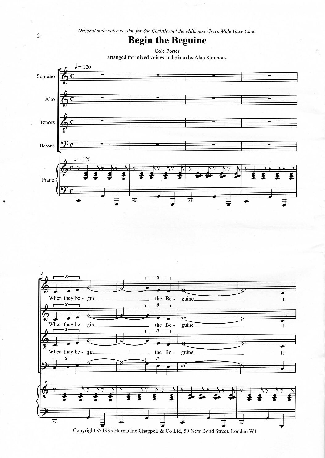 BtB – SATB